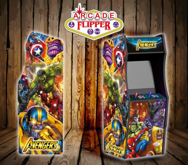 Borne arcade thème Avengers