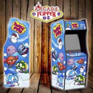 Borne arcade thème Bubble Bobble Lyon Arcade Flipper