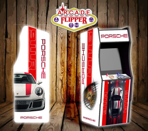 Borne arcade thème Porsche