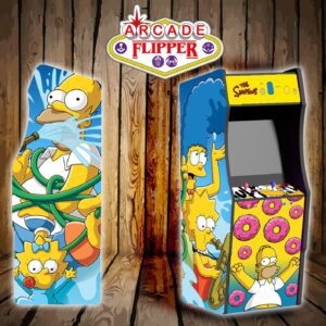 Borne arcade thème The Simpsons