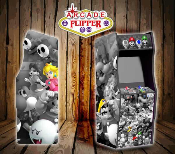 Borne arcade thème Mario Lyon Arcade Flipper
